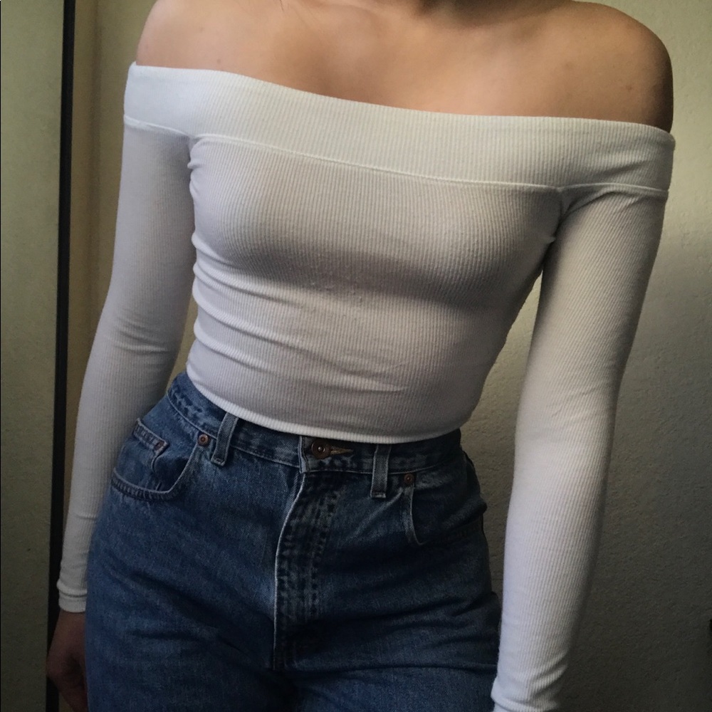 Off the shoulder top